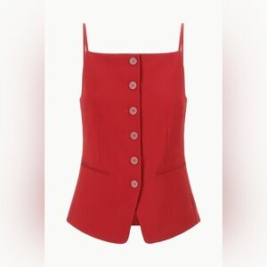 Staud |‎ Una Top | Rouge | Women’s Size XS